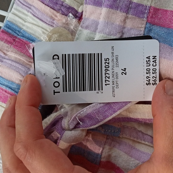 Torrid NWT linen blend shorts 24 - Picture 3 of 11